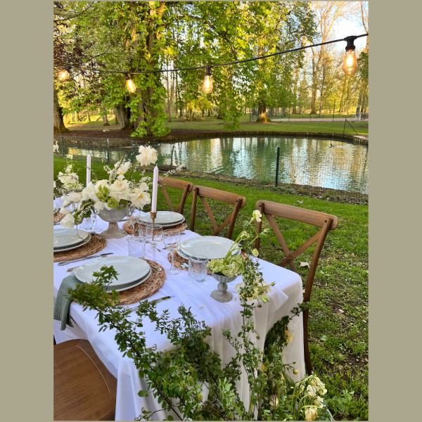 Table rectangulaire 183 x 76 cm – Image 2