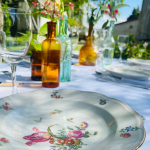 Assiette Vintage et dépareillée